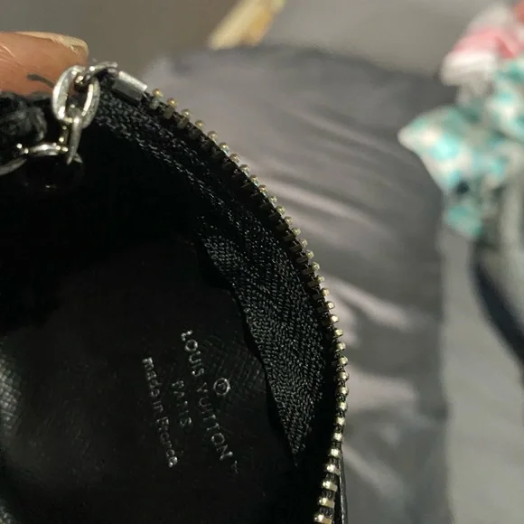 LV keychain wallet